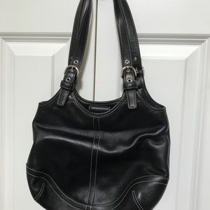 Coach leather handbag